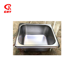 1/6 Cheap Price Restaurant Supplies Service Equipment Steam Food Gastronorm Container Amercian GN Pan 