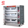 GRT-HTR-120Q High Capacity Big Gas Oven 3 Layer 12 Tray