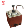 GRT-CD-250S Catering equipment stainless steel hot soy sauce warmer dispenser square pump