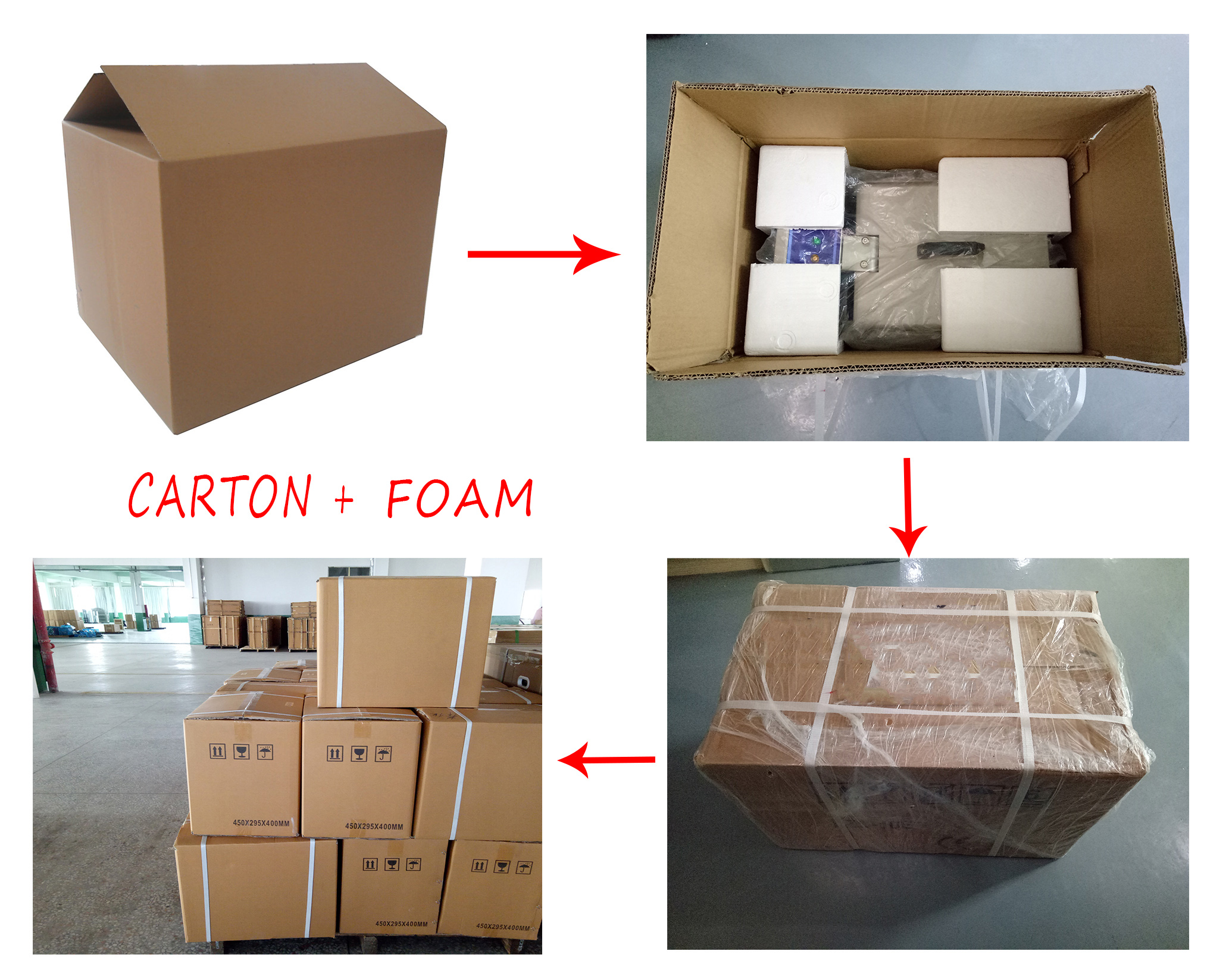 普通包装-Carton+ foam