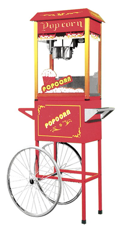 GRT-PM902W Professional Popcorn Machine With Cart