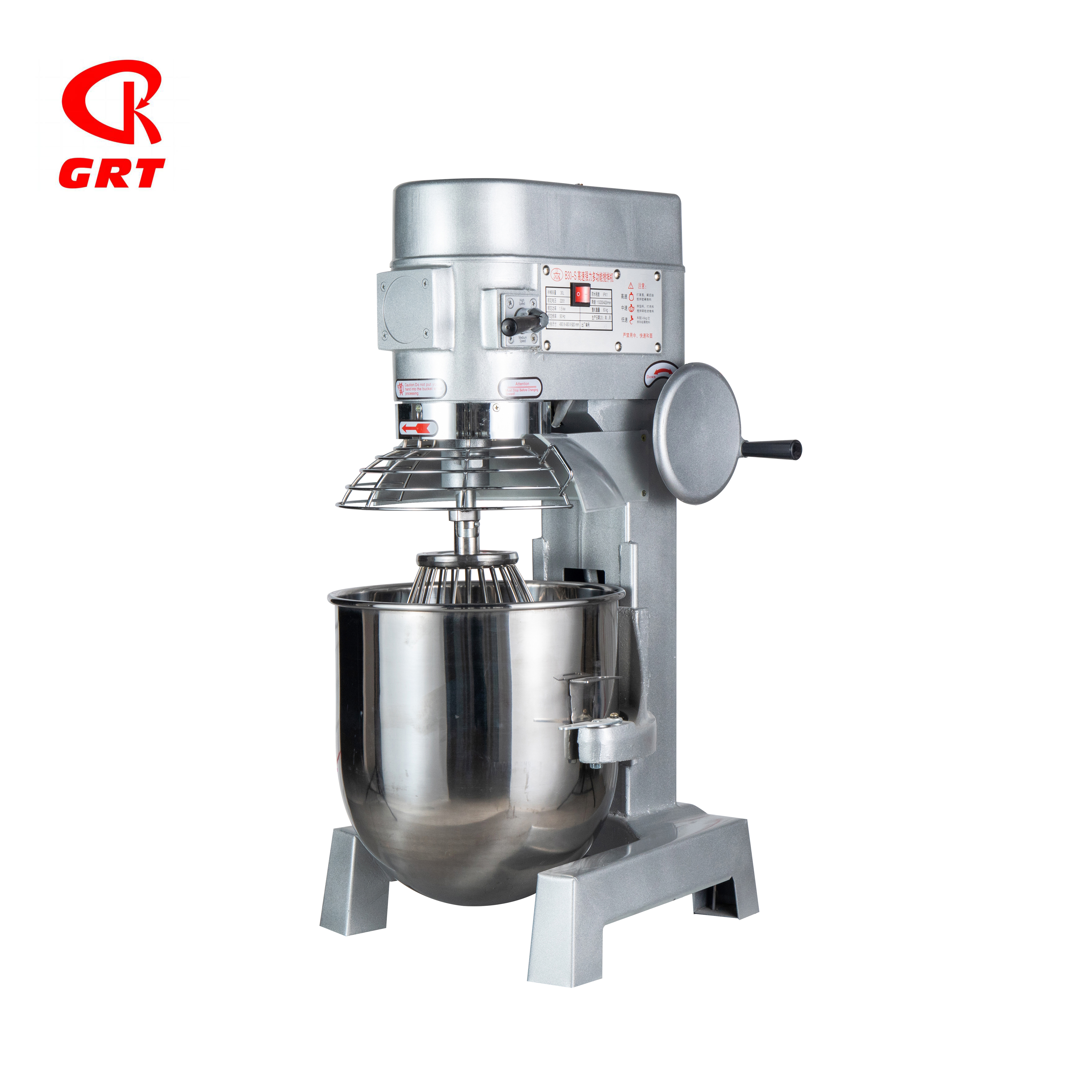 GRT-B30 Commercial Planetary Mixer/ Dough Kneading/Cream Mixing Beating Machine