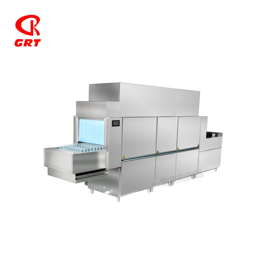 Commercial Industrial dishwasher Energy Save Flight type dishwasher with EnC-system
