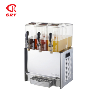 GRT-LYJ10L*3 Hot Selling Electric Beverage Dispenser 3Tank Juicer Cooler