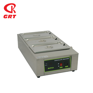 GRT-D2002-3 Heavy Duty 3 pan Chocolate Tempering Melting Machine Chocolate Warmer
