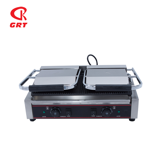 GRT-810-2 Hot Sale Electric Panini Sandwich Grill for Grilling Sandwich