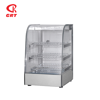 GRT-701 Heated Display Cabinet Food Pie Chicken Warmer Showcase