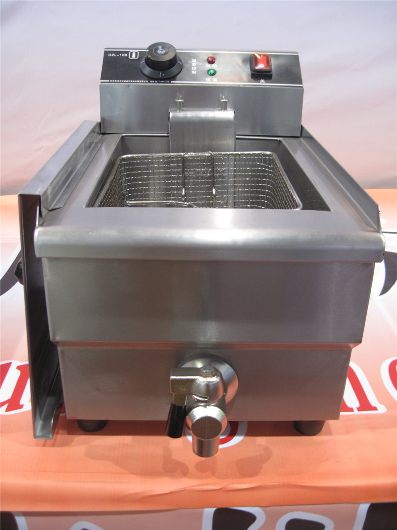 Single Tank Electric Fryer for Frying Food (GRT-E17V)