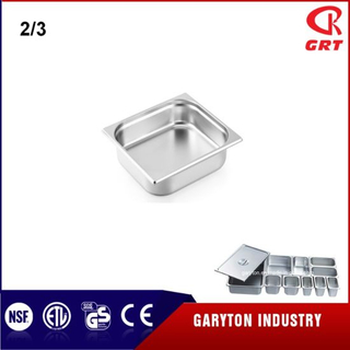 Stainless Steel Gn Pans (2/3) Gn Container Chafing Dish Pans