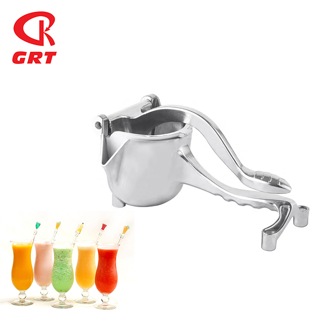 GRT-MJ02 Good aluminum alloy Quick Hand Press Juicer manual fruit juicer For Sale