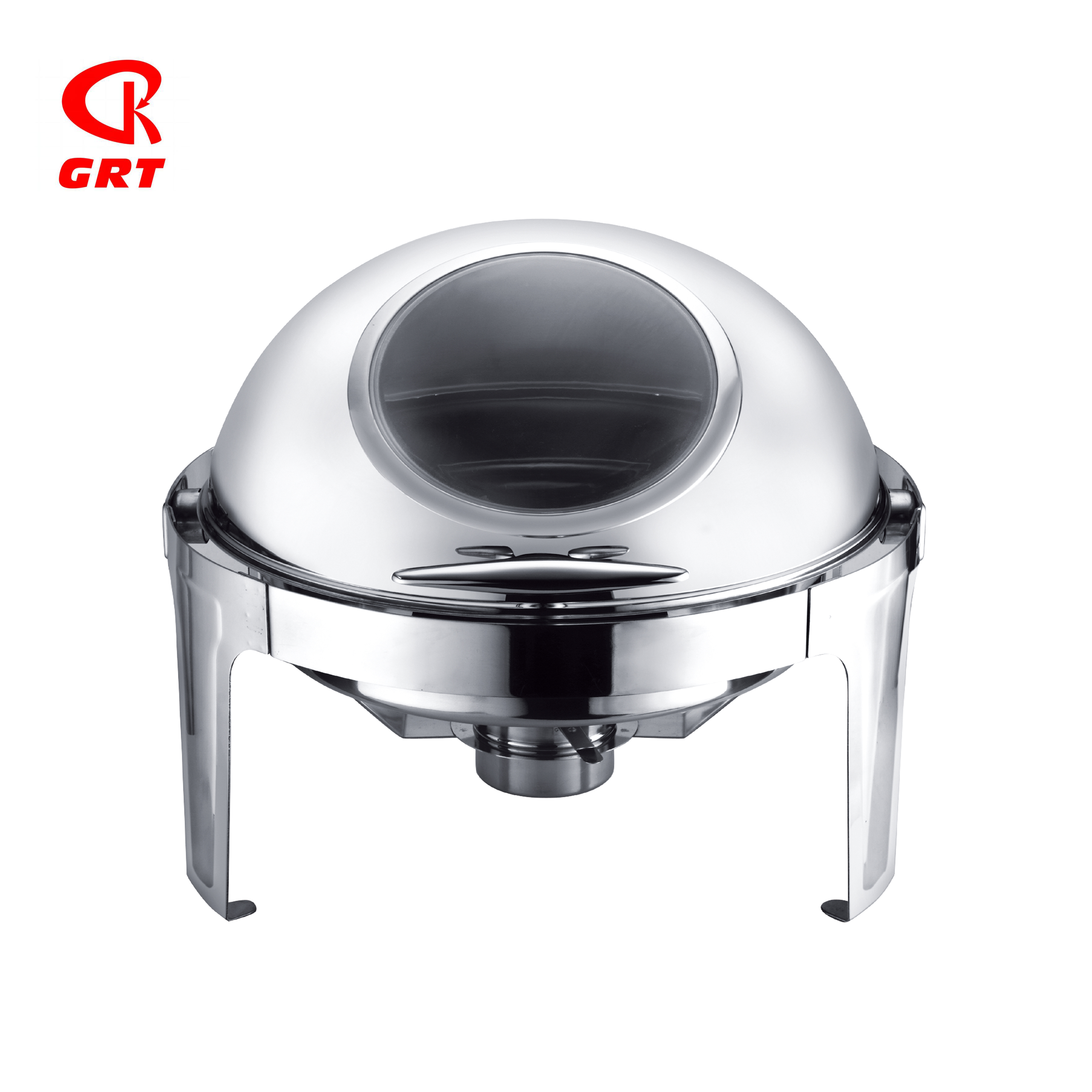 GRT-721KS Visible Window Round Chafing Dish 6L for Soup