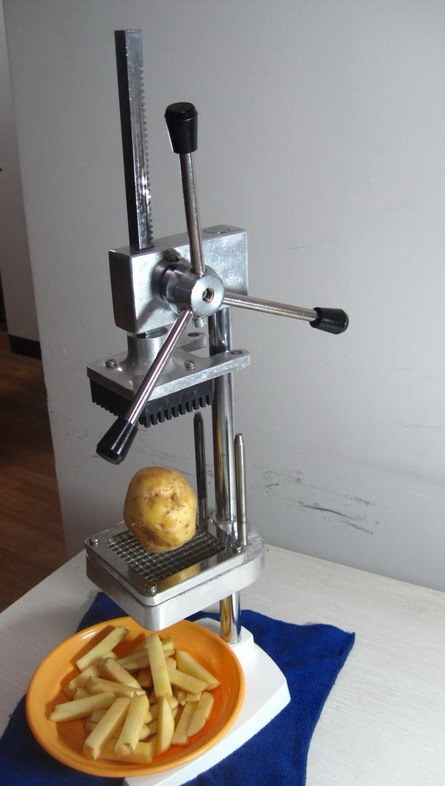 Vertical Stainless Steel Manual Potato French Fry Cutter (GRT-A655)