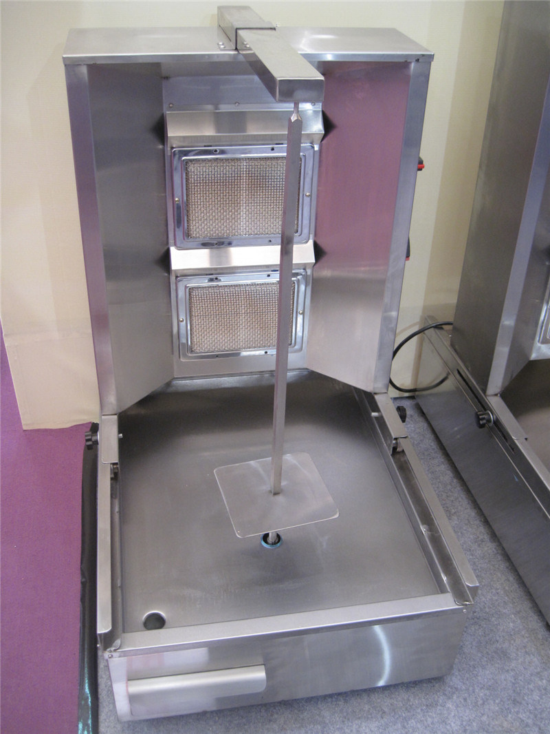 Commercial Vertical Stainless Steel Gas Shawarma Grill (GRT-SH862)