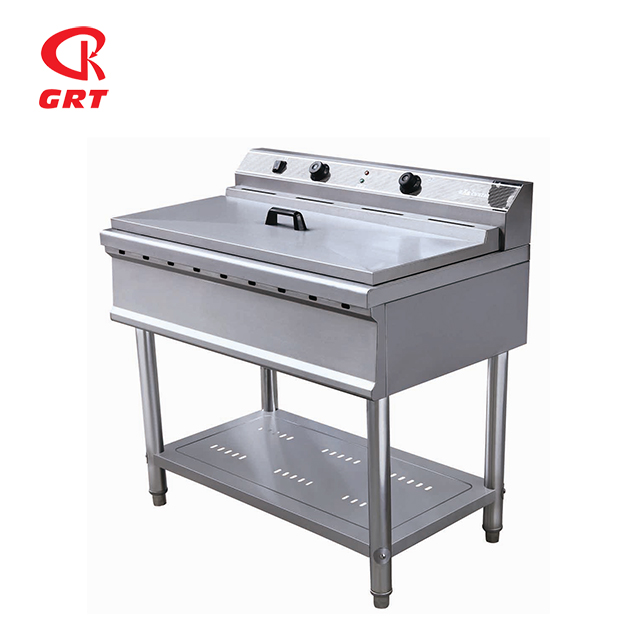 GRT-E52B Kitchen Equipment Wholesale Vertical Commercial 52L Deep Fryer