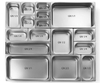 1/4 Stainless Steel Food Pan Gastronorm Containers All Size available GN Pan