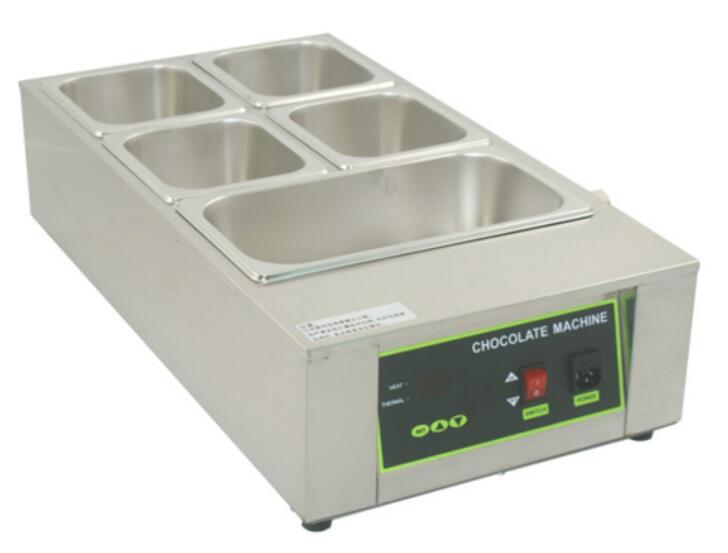 GRT-D2002-5 Professional Commercial 5 Pan Chocolate Warmer Machine