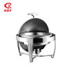 GRT-721B Stainless Steel Round Chafing Dish 6L 