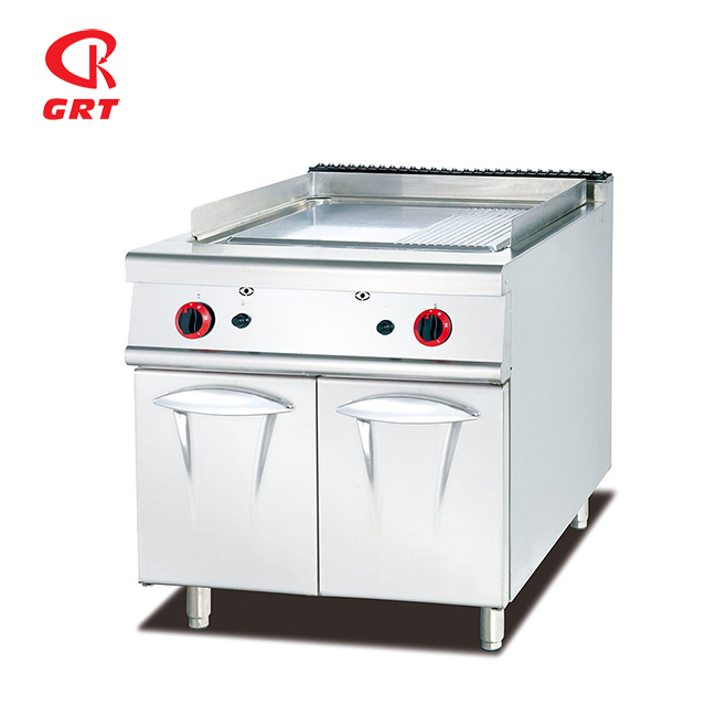 GRT-GH-986C Combination Hotel Kitchen Equipment Restaurant Cooking Equipment Gas Griddle