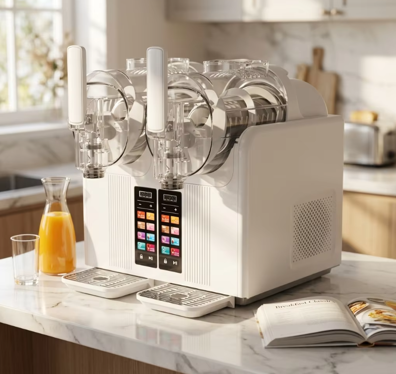 Portable Slushie Machine Home Double Tank Beer Slush Machine