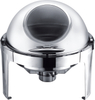 GRT-721KS Visible Window Round Chafing Dish 6L for Soup