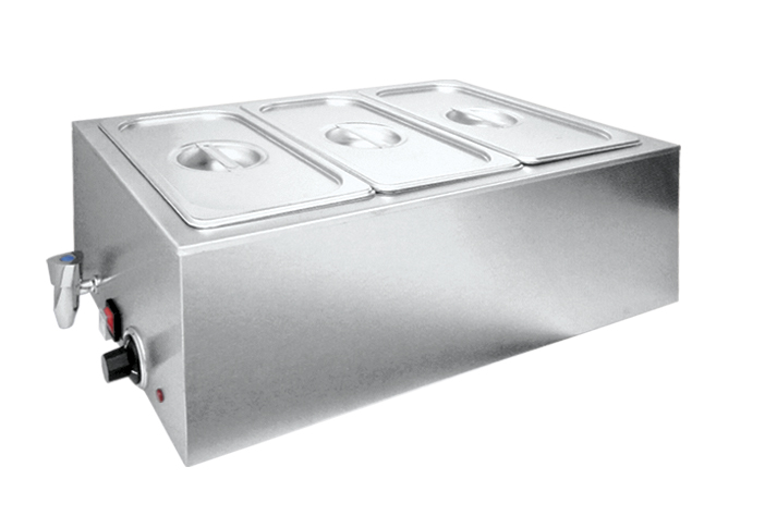 GRT-ZCK165AT-3 Commercial 3 PAN Hot Bain Marie Food Warmer