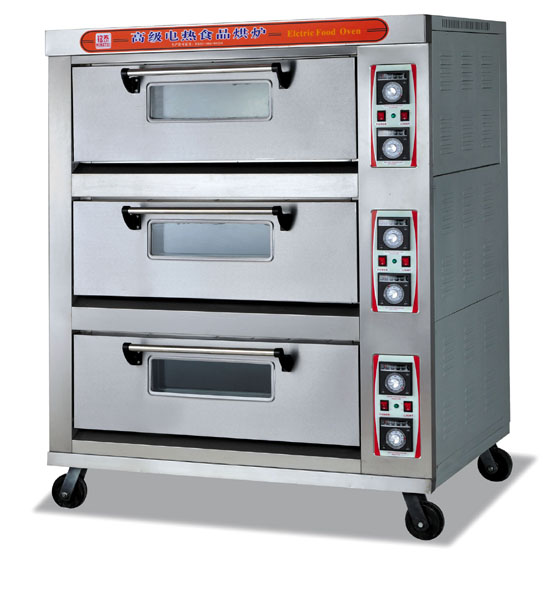 GRT-HTD-60 Bread Baking Oven 3 Layer 6 Tray