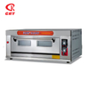 GRT-HTR-30Q Stainless Steel 1 Layer 3 Tray Gas Deck Oven