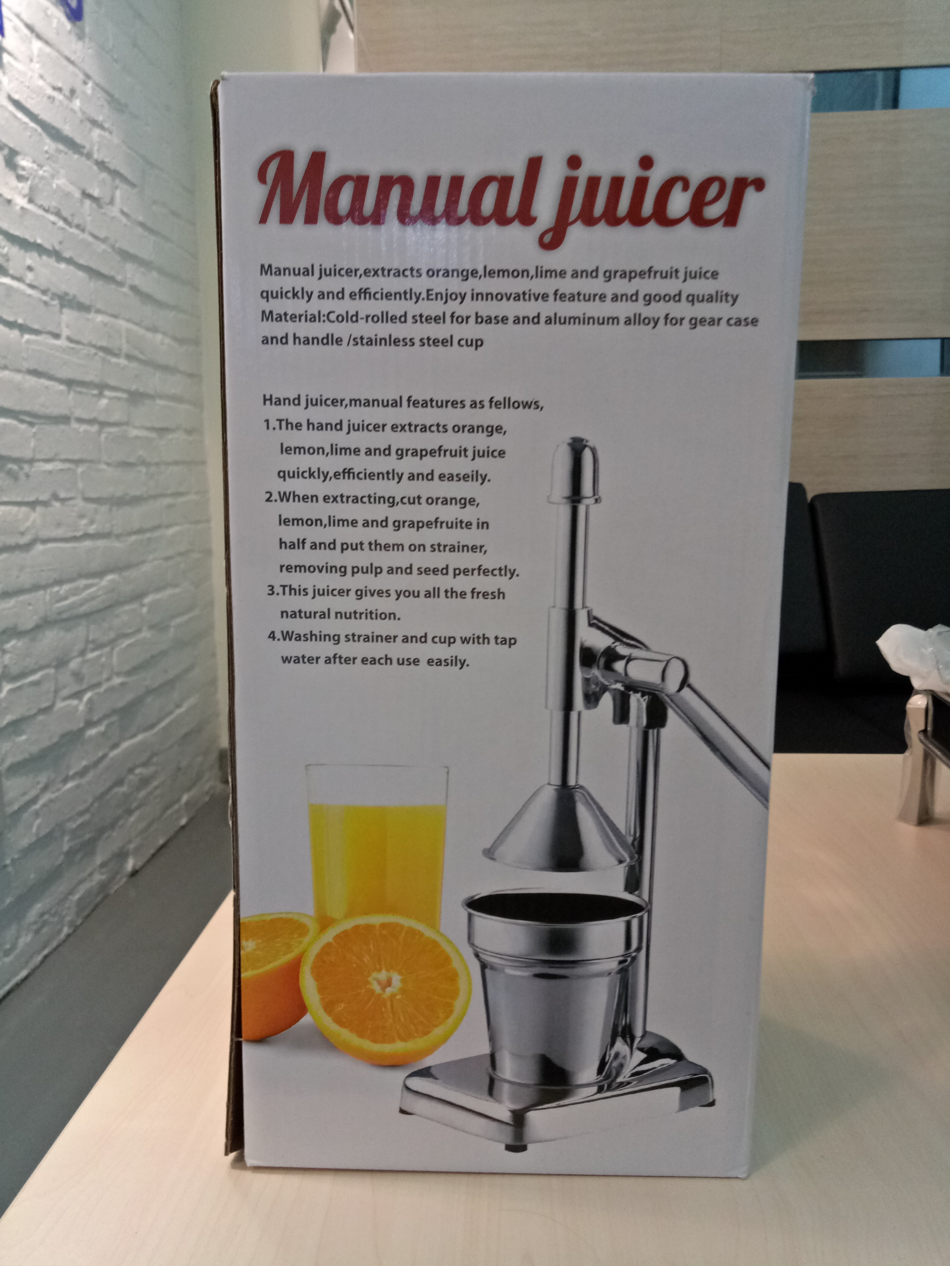 Manual Juicer GRT-CJ01L (25)