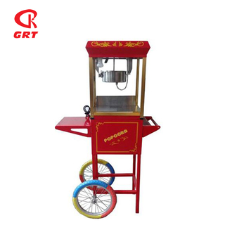 GRT-PM906W Professional 8OZ Cart Popcorn Machine For Sale