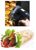 GRT-KS100B Electric Shawarma Slicer Wireless Kebab Knife Gryro Cutter for Shawarma