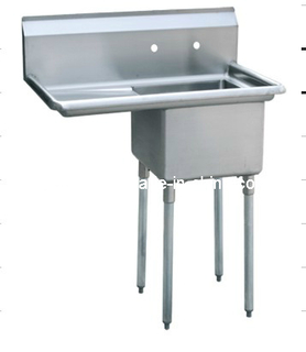 Commercial Stainless Steel One Compartment Sink (S3-181814-18L-16)