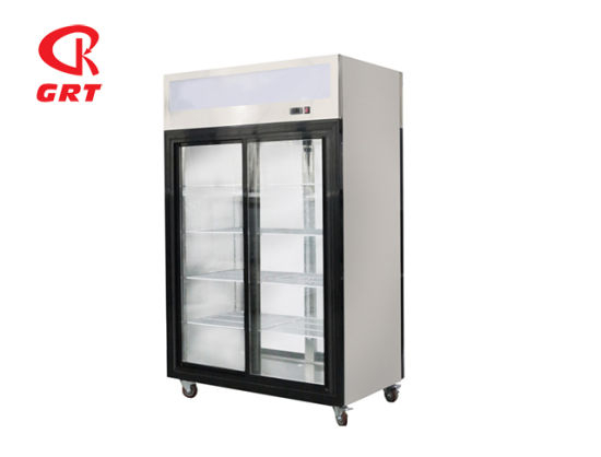 GRT-DB-1000 Upright Solid Door Kitchen Refrigerator Commercial Freezer
