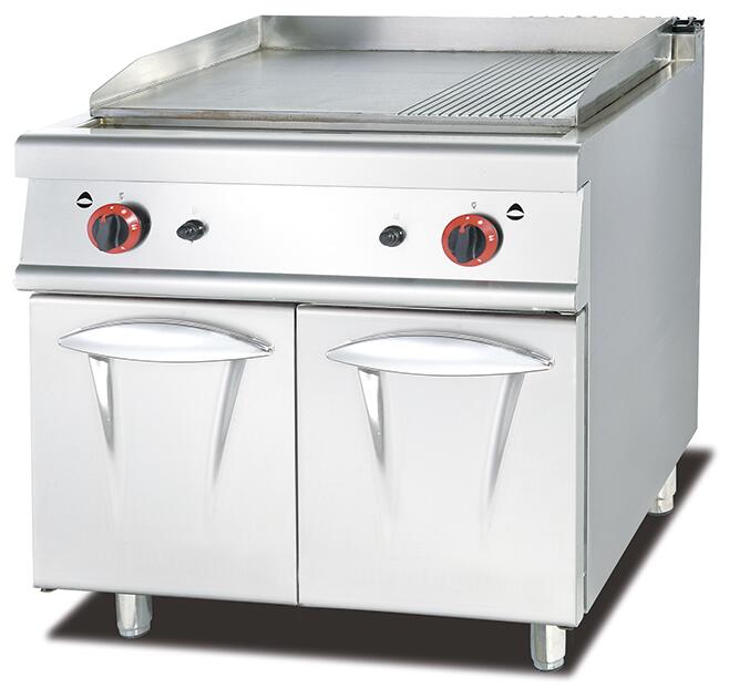 GRT-GH-786 Catering Equipment Cooking Gas Griddle 1/3 Grooved