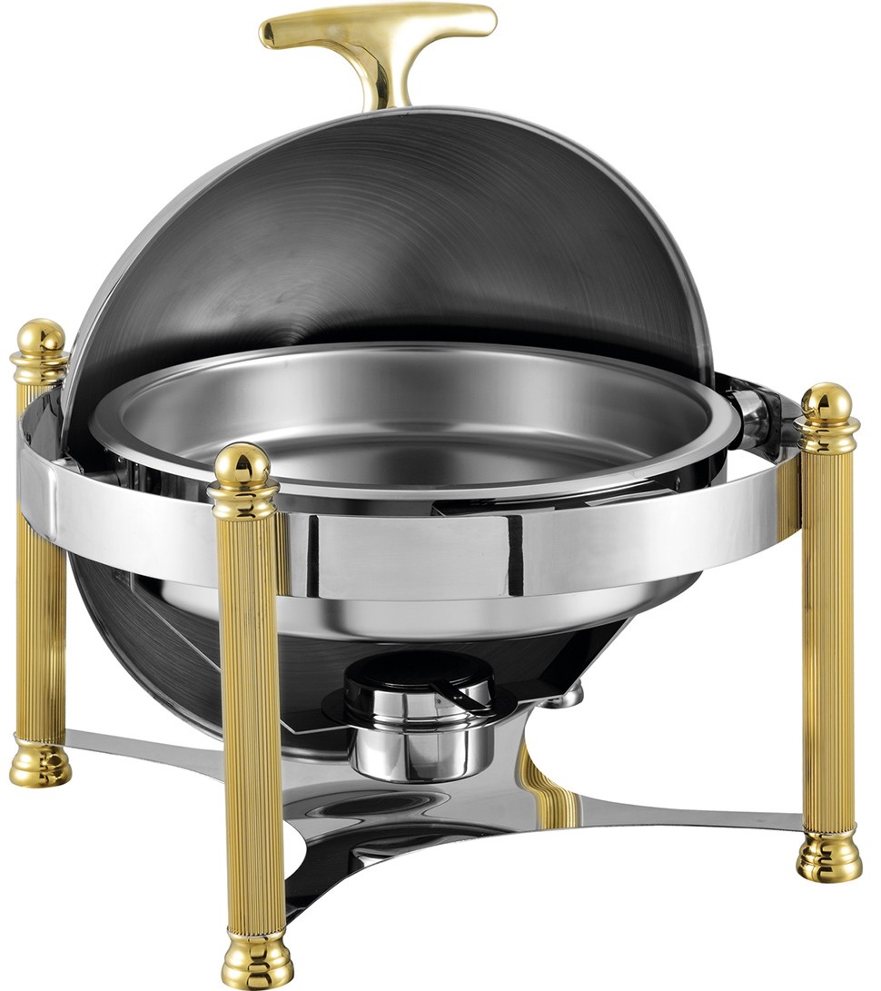 GRT-6503GH Hot Sale Catering Equipment Roll Top Chafing Dish