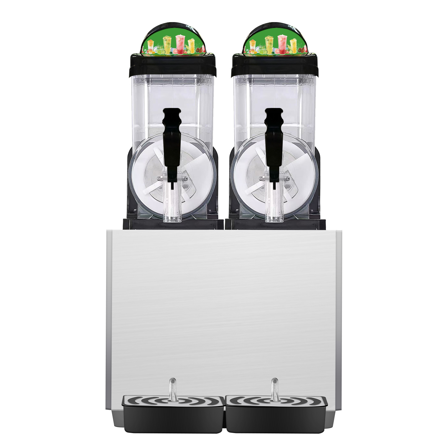 2tank Slush Machine 15L Slushie Machine